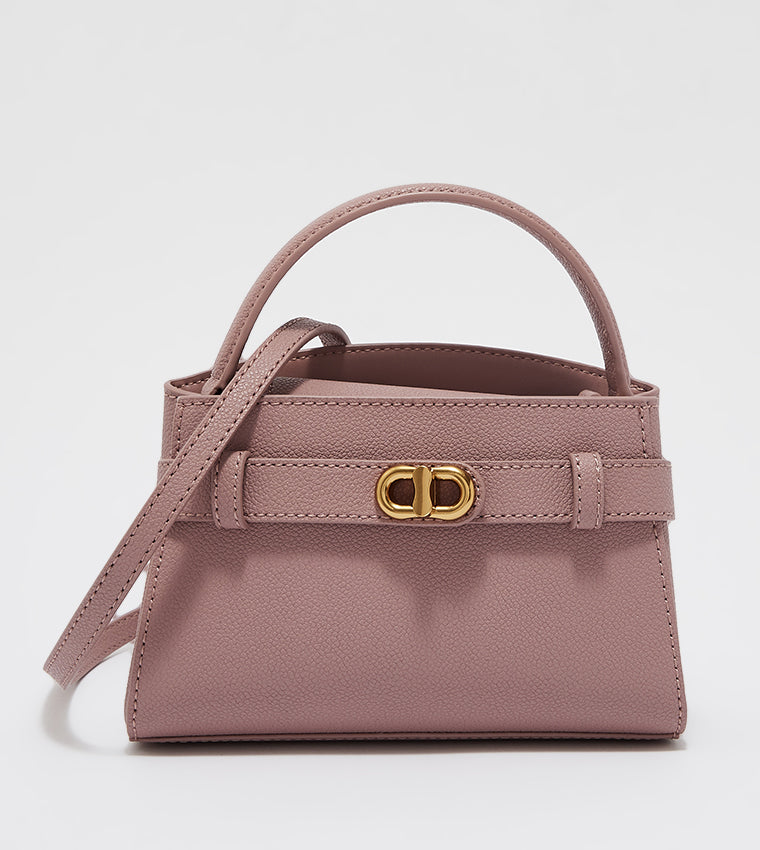 Aubrielle Croc-Effect Top Handle Bag