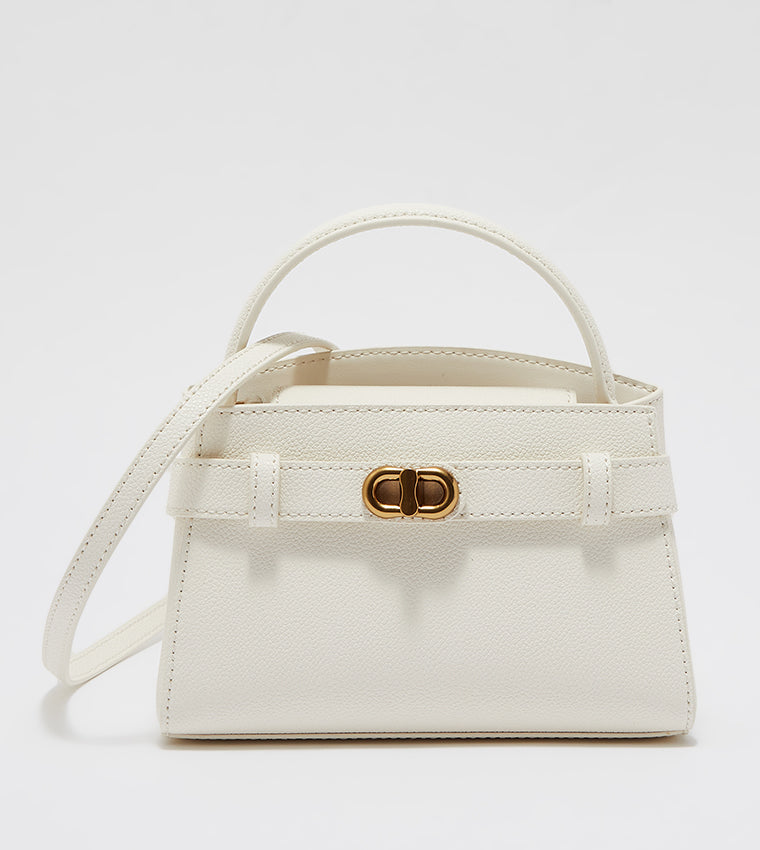 Aubrielle Croc-Effect Top Handle Bag