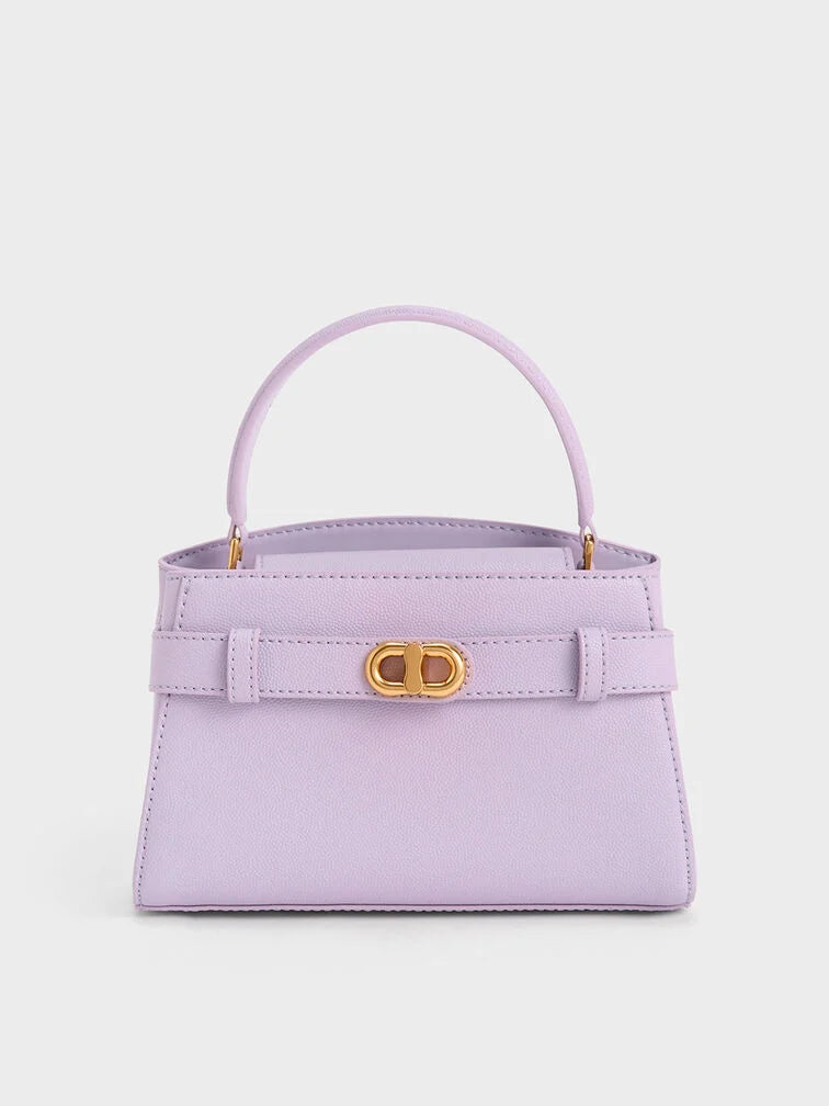 Aubrielle Croc-Effect Top Handle Bag
